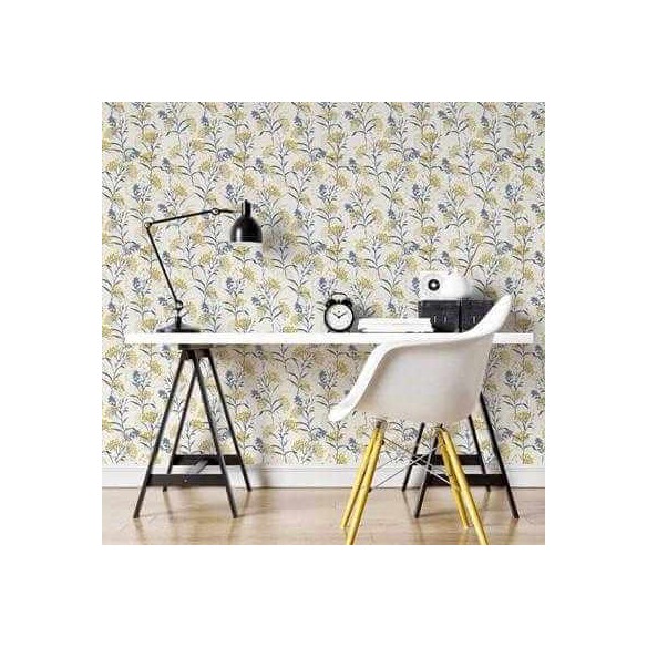 Papel de Parede Adesivo Floral N800fb
