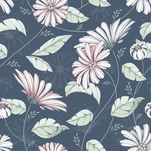 Papel de Parede Adesivo Floral Natureza N017073