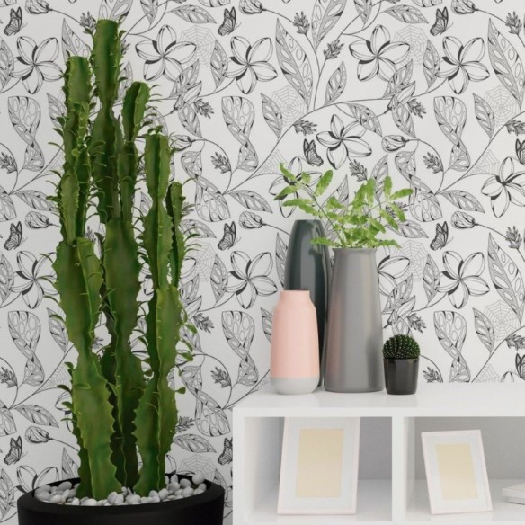 Papel de Parede Adesivo Floral Natureza N018049