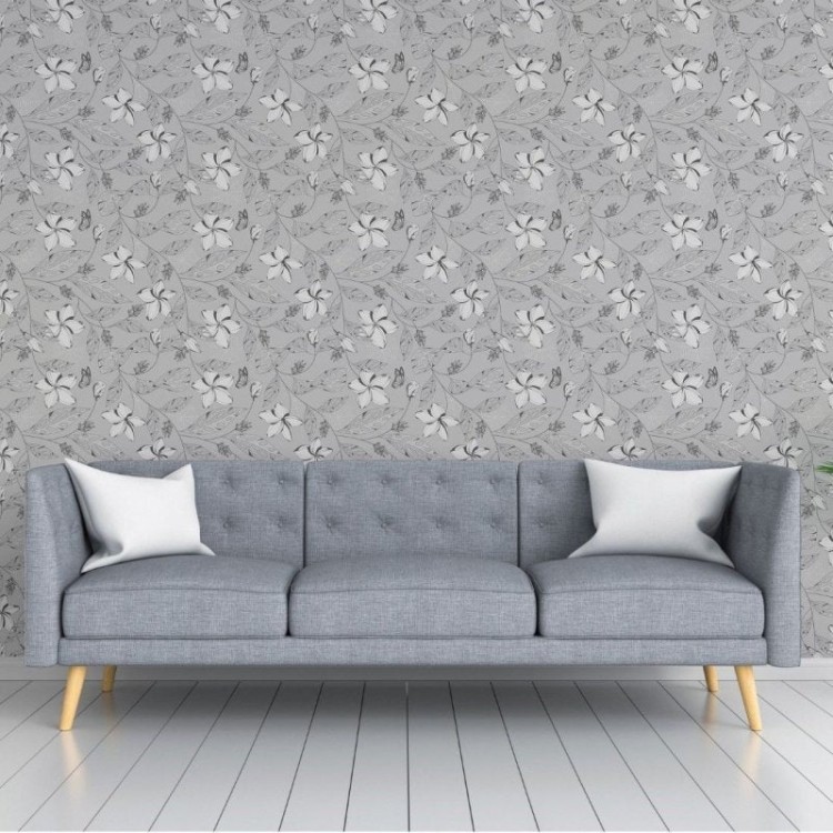 Papel de Parede Adesivo Floral Natureza N018050