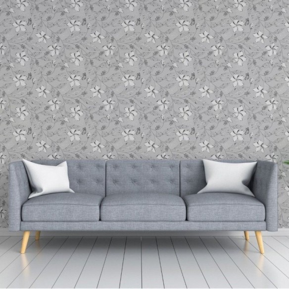 Papel de Parede Adesivo Floral Natureza N018050