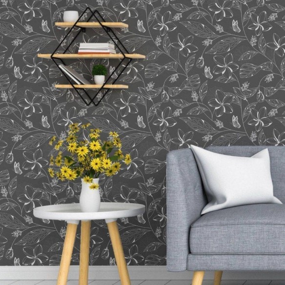Papel de Parede Adesivo Floral Natureza N018051
