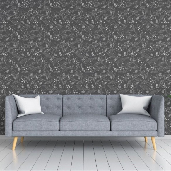 Papel de Parede Adesivo Floral Natureza N018051