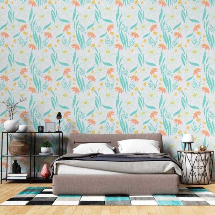Papel de Parede Adesivo Floral Orquidea N06190