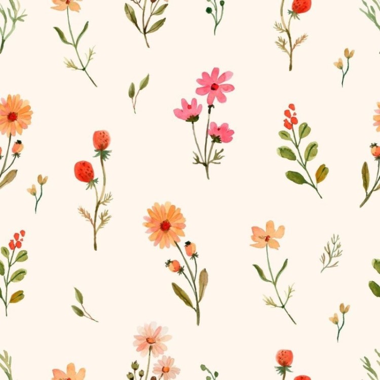 Papel de Parede Adesivo Floral Primavera N013291