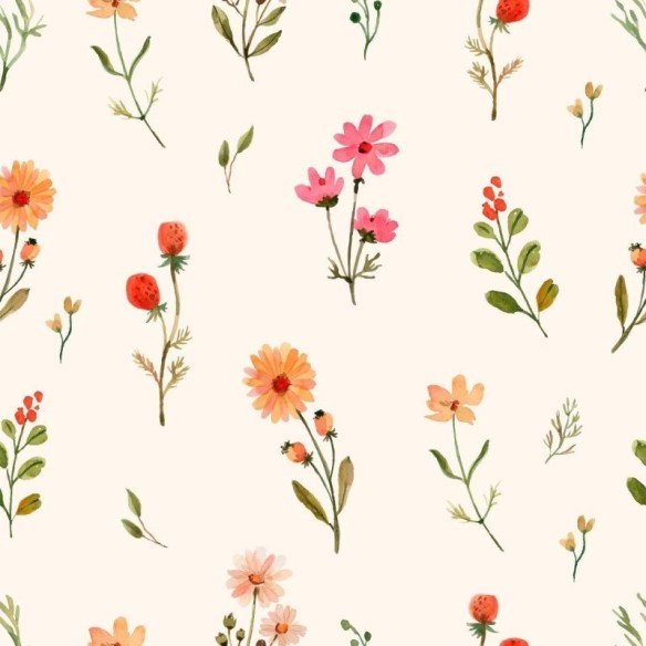 Papel de Parede Adesivo Floral Primavera N013291