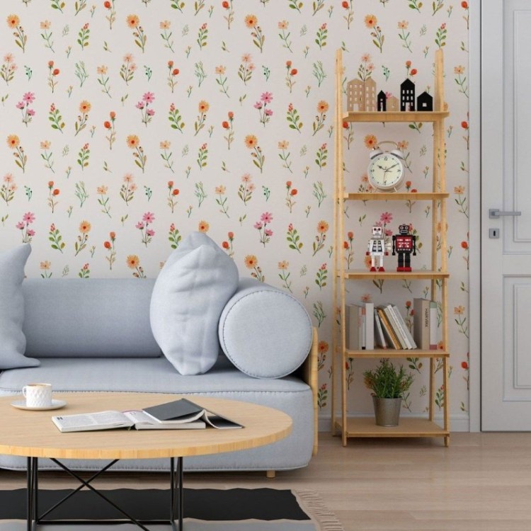 Papel de Parede Adesivo Floral Primavera N013291