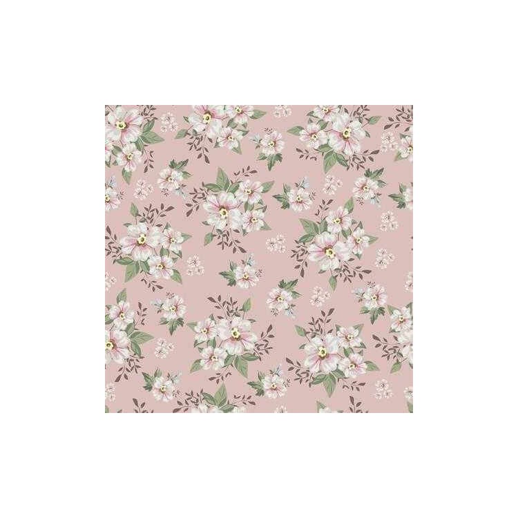 Papel de Parede Adesivo Floral Rosa 175558820
