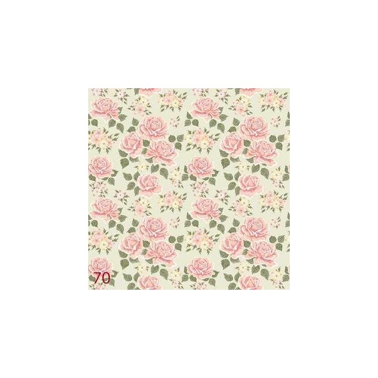 Papel de Parede Adesivo Floral Rosas 102085426