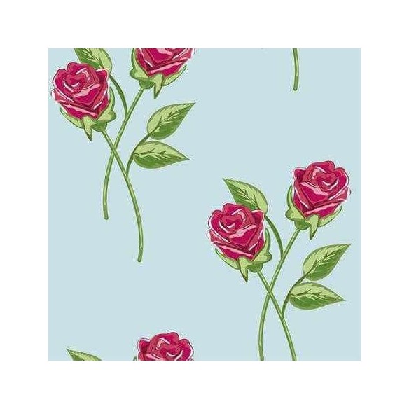 Papel de Parede Adesivo Floral Rosas 74717963