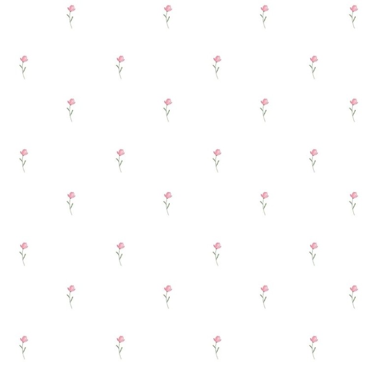 Papel de Parede Adesivo Floral Rosas...