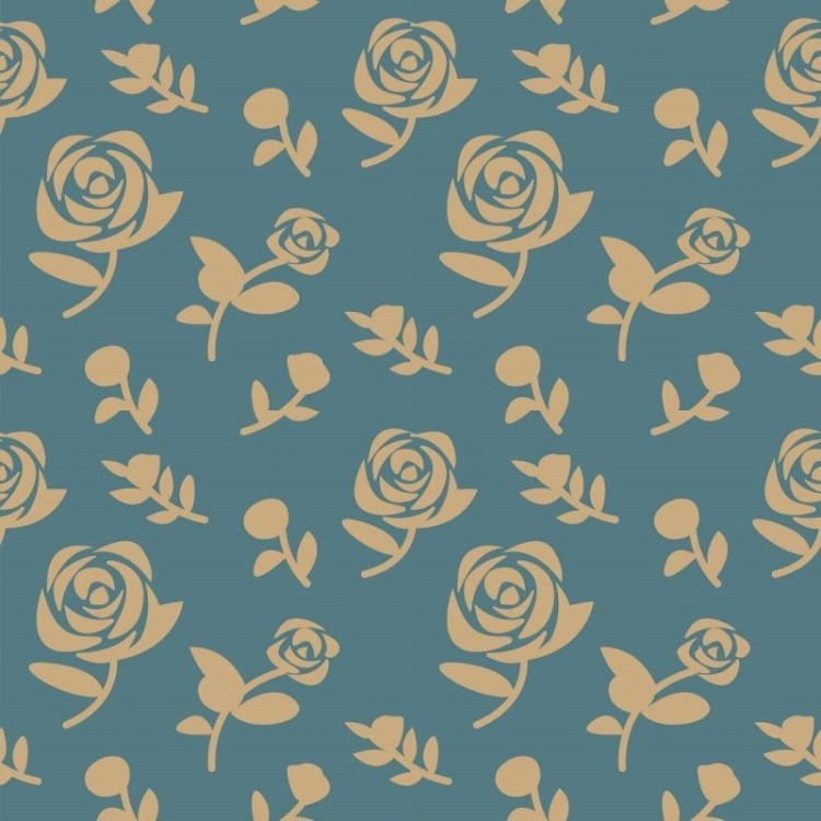 Papel de Parede Adesivo Floral Rosas N013051
