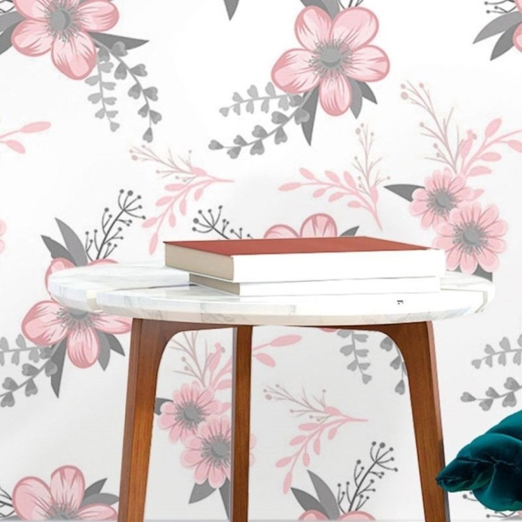 Papel de Parede Adesivo Floral Sakuras N017063
