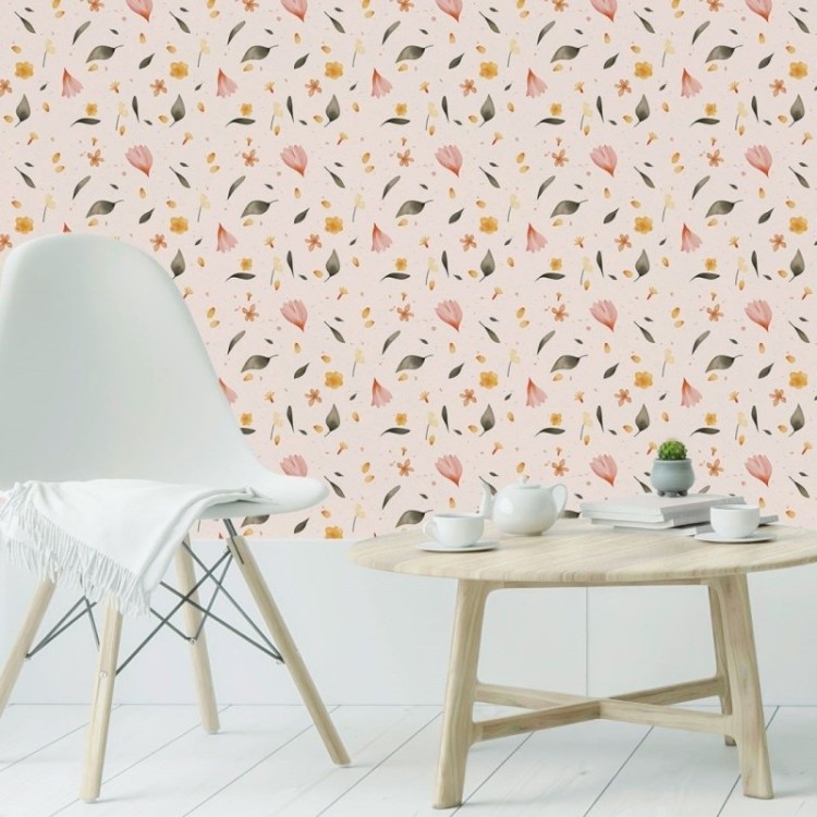 Papel de Parede Adesivo Floral Spring N019048