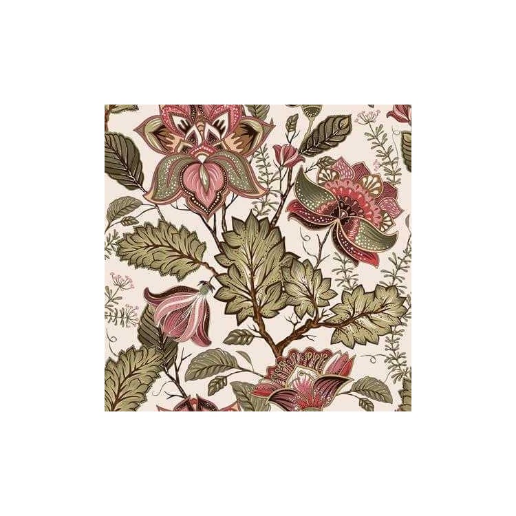 Papel de Parede Adesivo Floral Verde 406150711