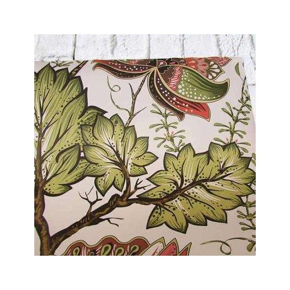 Papel de Parede Adesivo Floral Verde 406150711