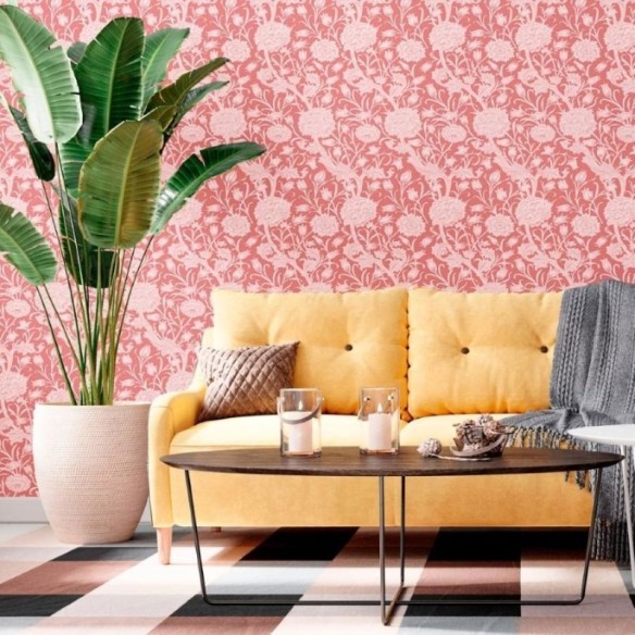 Papel de Parede Adesivo Floral Wild Tulip N012155