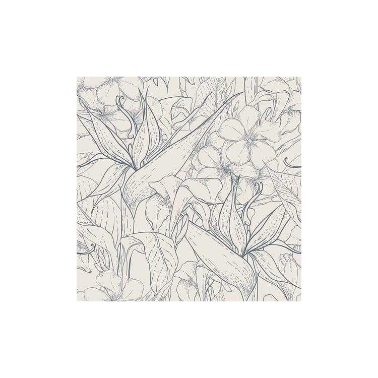 Papel de Parede Adesivo Flores  N825