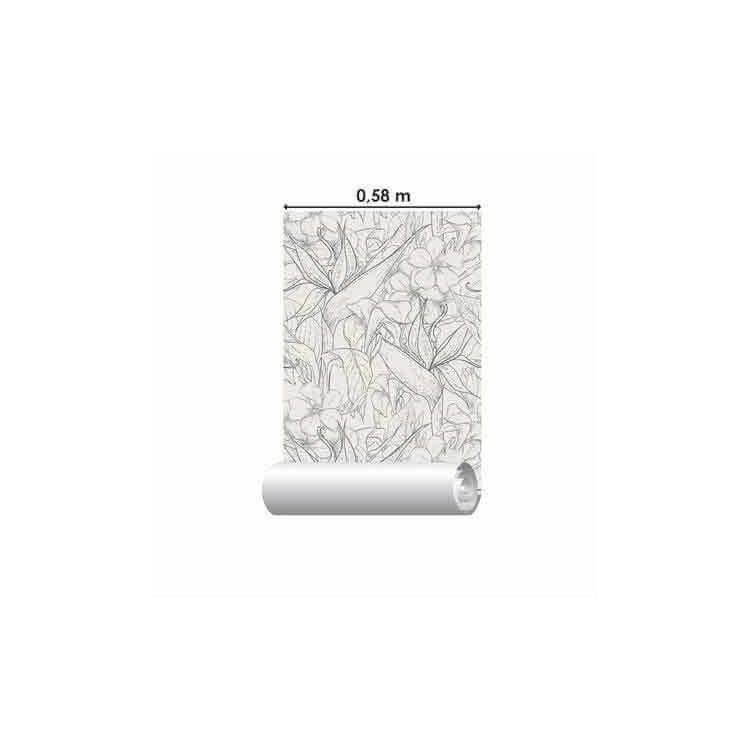 Papel de Parede Adesivo Flores  N825