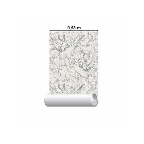 Papel de Parede Adesivo Flores  N825