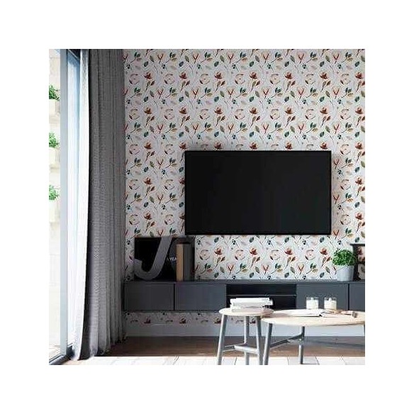Papel de Parede Adesivo Flores N1316