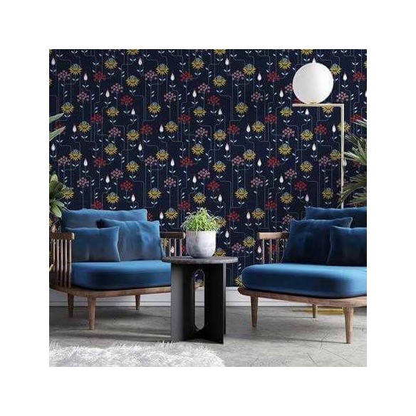 Papel de Parede Adesivo Flores N1425