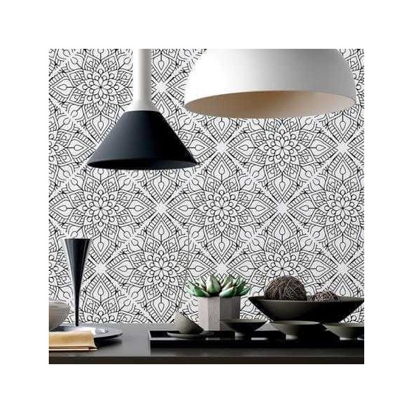 Papel de Parede Adesivo Flores N2053