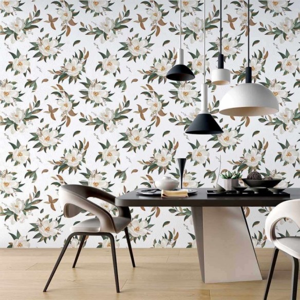 Papel de Parede Adesivo Flores N2251A
