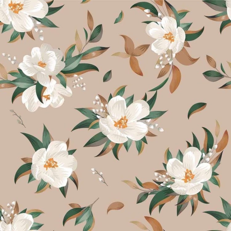 Papel de Parede Adesivo Flores N2251C