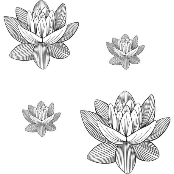 Papel de Parede Adesivo Flores N287E