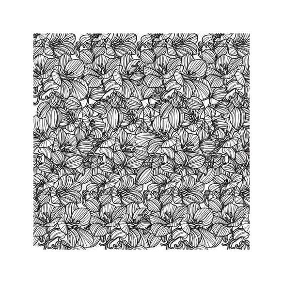 Papel de Parede Adesivo Flores N468
