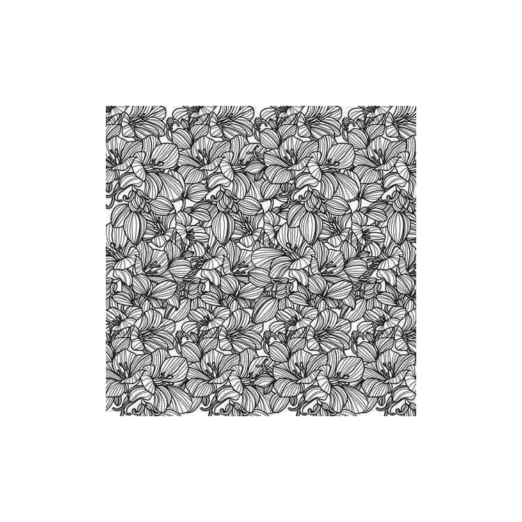 Papel de Parede Adesivo Flores N468