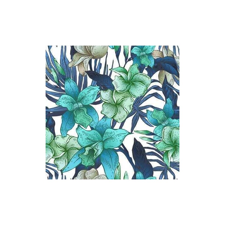 Papel de Parede Adesivo Flores N674