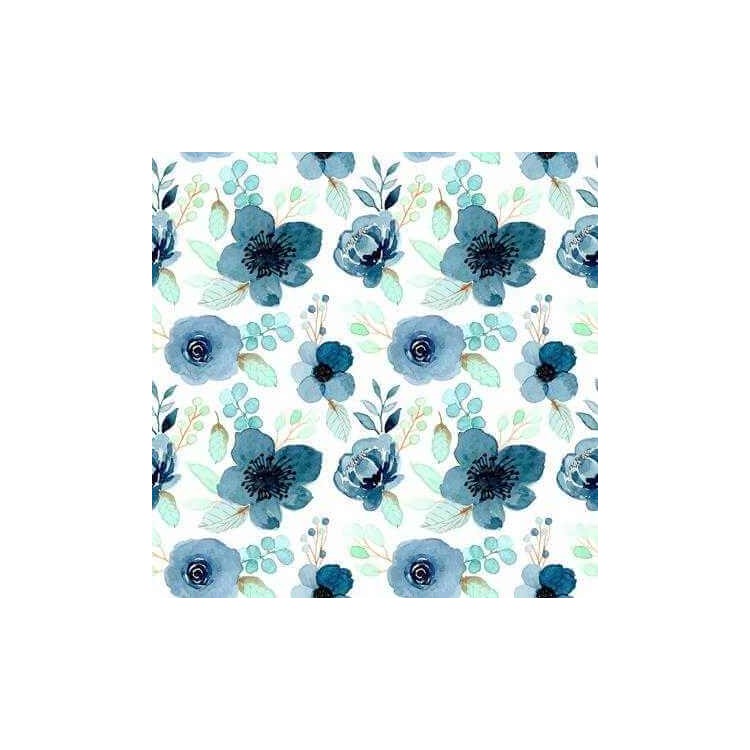 Papel de Parede Adesivo Flores N709