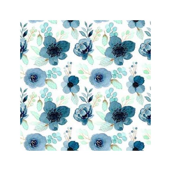 Papel de Parede Adesivo Flores N709
