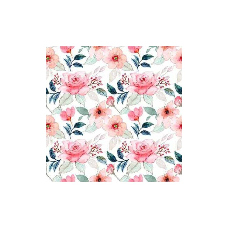 Papel de Parede Adesivo Flores N745