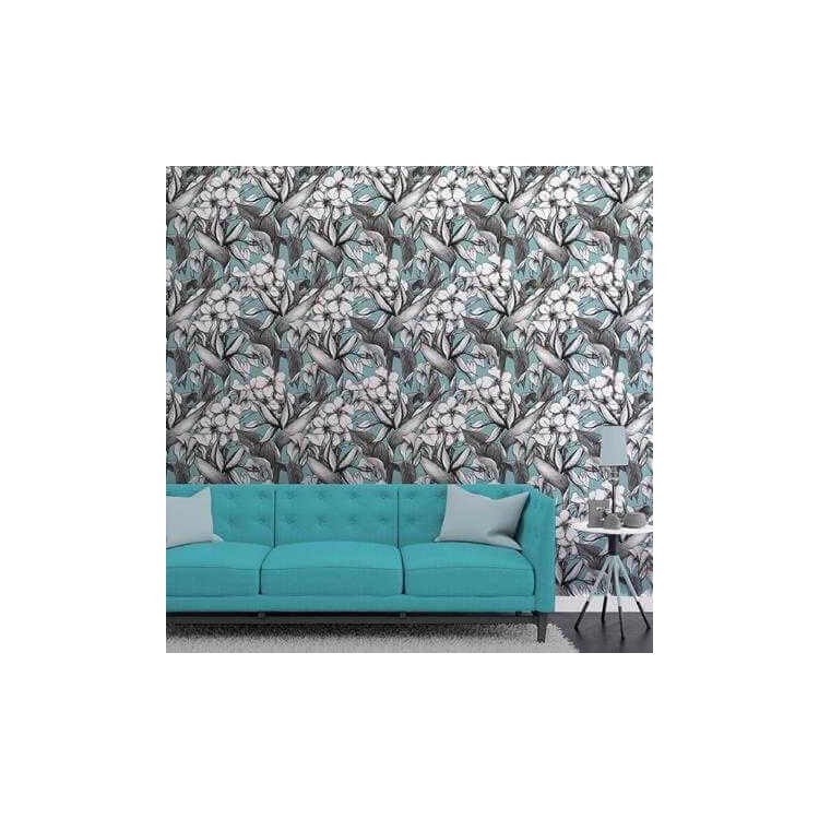 Papel de Parede Adesivo Flores N822