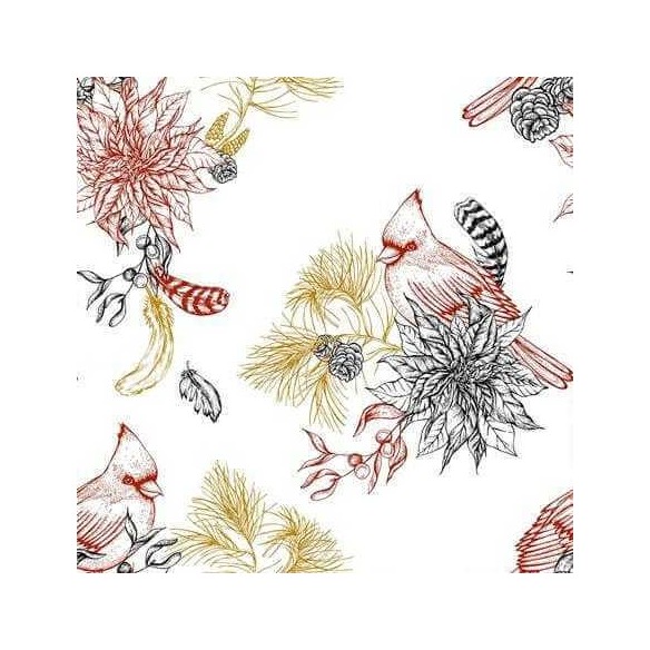 Papel de Parede Adesivo Flores N925