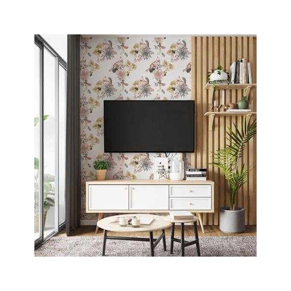 Papel de Parede Adesivo Flores N925