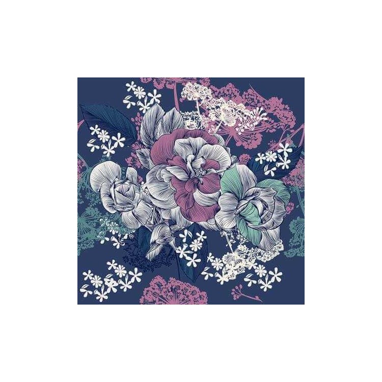 Papel de Parede Adesivo Flores NOMJKJ10