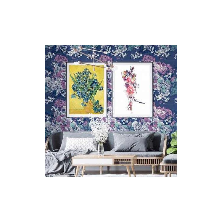 Papel de Parede Adesivo Flores NOMJKJ10