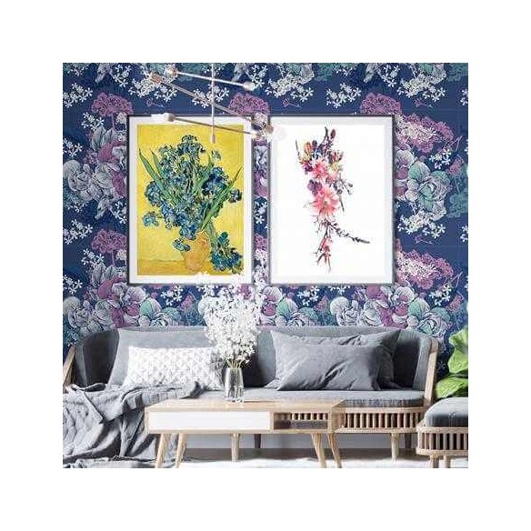 Papel de Parede Adesivo Flores NOMJKJ10