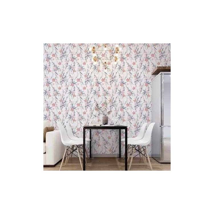 Papel de Parede Adesivo Flores Provençal N1162