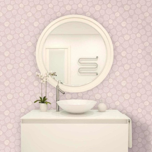 Papel de Parede Adesivo Flores Rosa 255572893