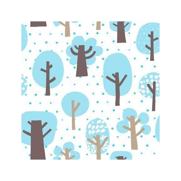 Papel de Parede Adesivo Floresta Infantil N13256