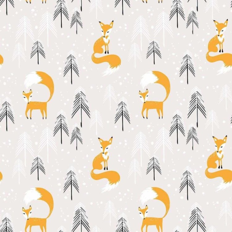 Papel de Parede Adesivo Floresta Infantil N49