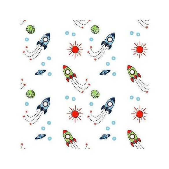 Papel de Parede Adesivo foguete 272000798