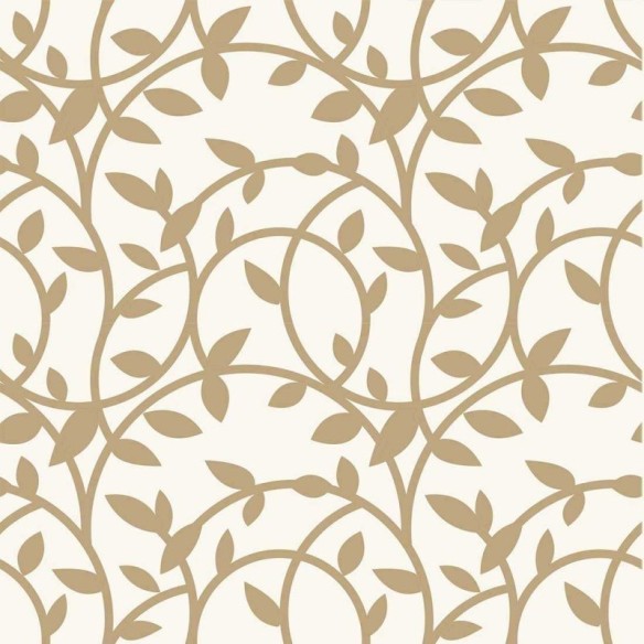 Papel de Parede Adesivo Folha Arabesco N02041