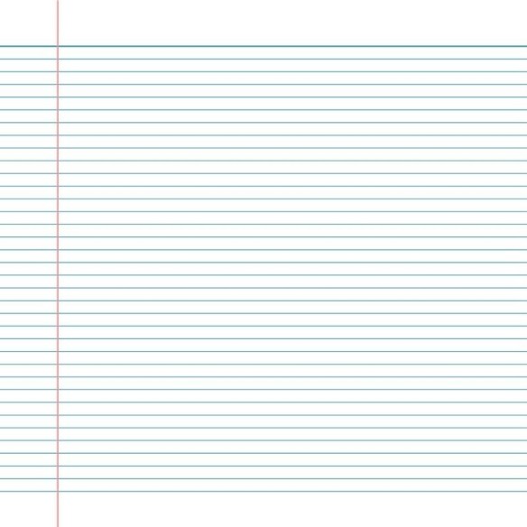 Papel de Parede Adesivo Folha de Caderno Colorir N013158