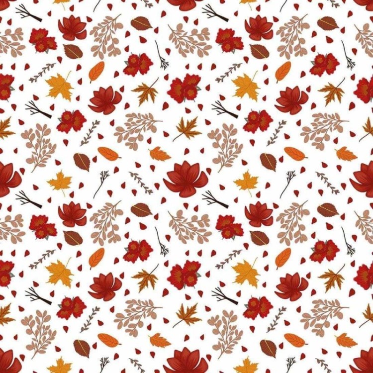 Papel de Parede Adesivo Folha Floral N02102